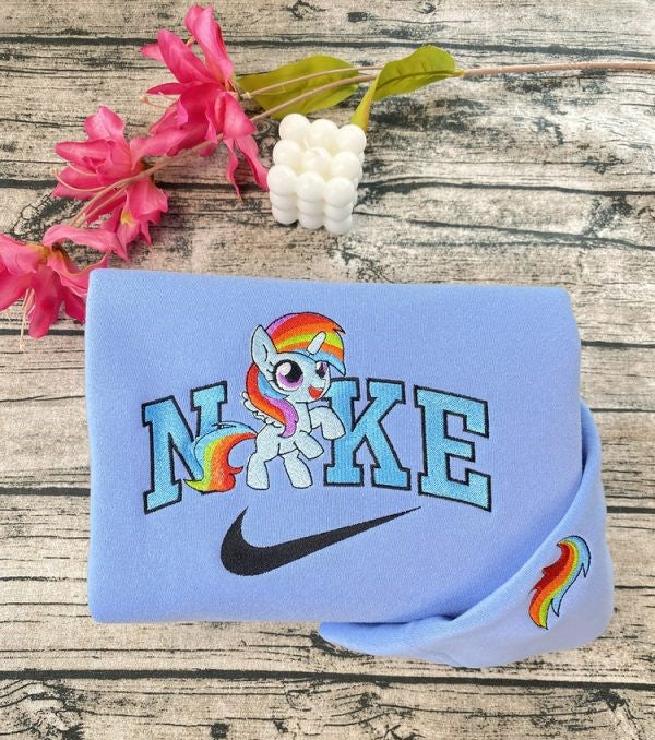 Nike rainbow sweatshirt top