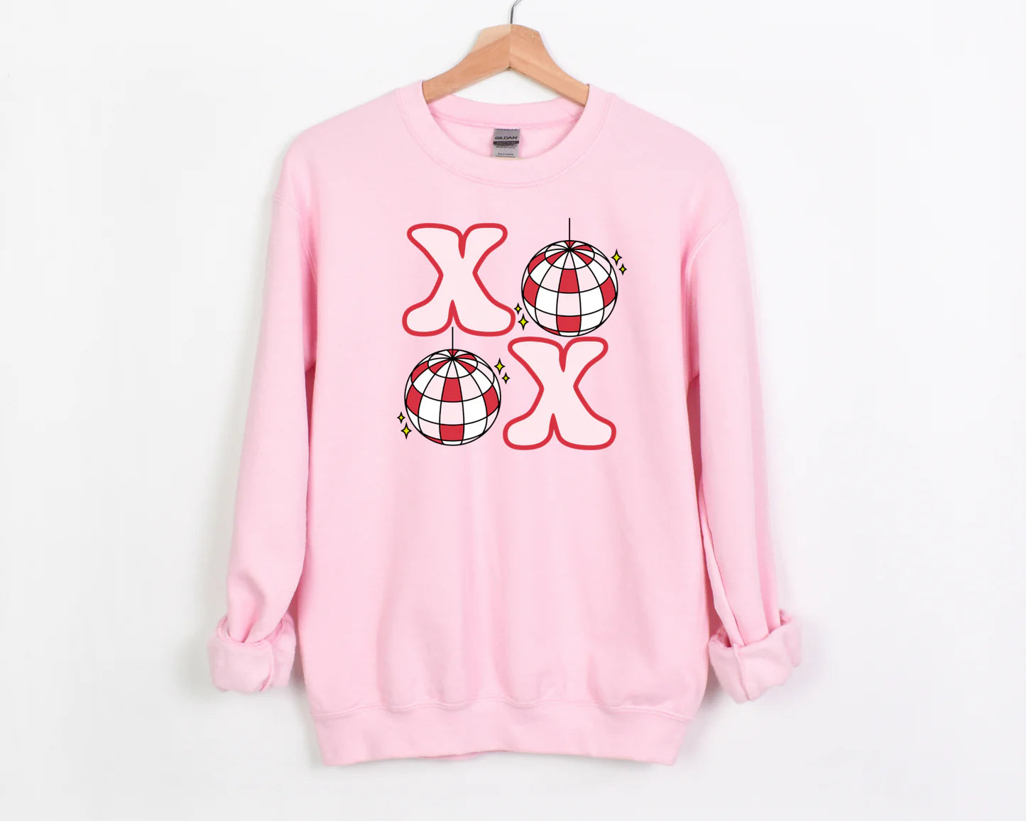 XOXO Disco Ball Sweatshirt