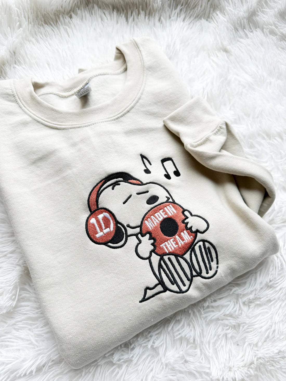 Snoopy Taylor Embroidered Sweatshirt