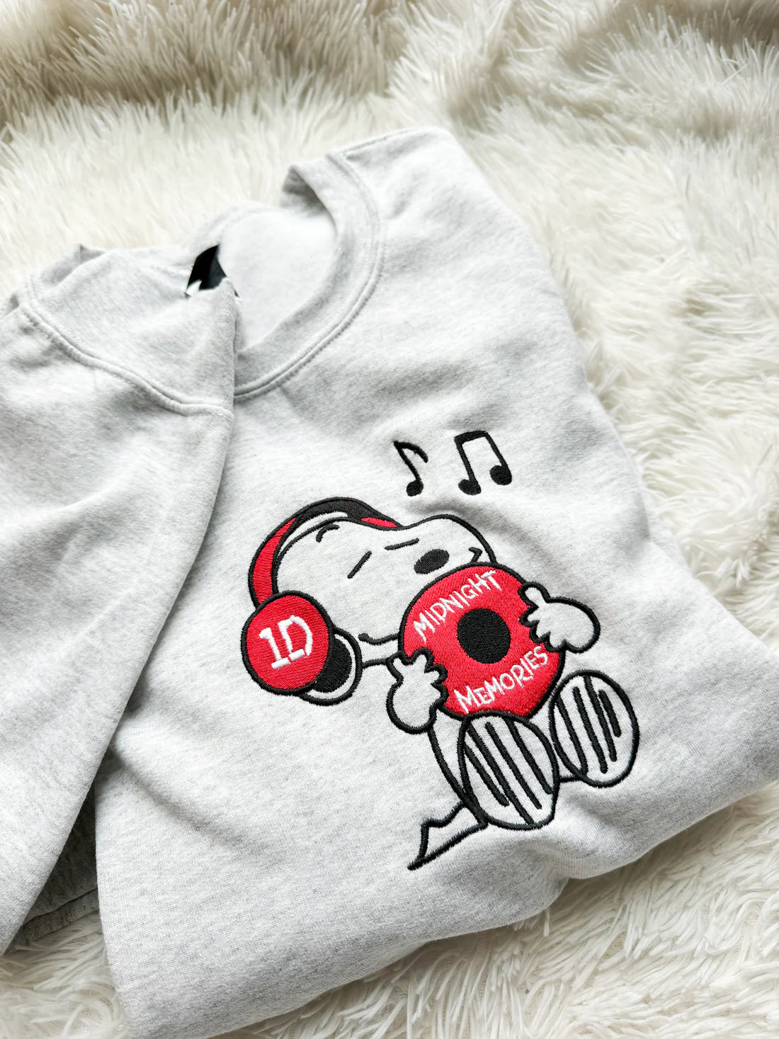 Snoopy Taylor Embroidered Sweatshirt