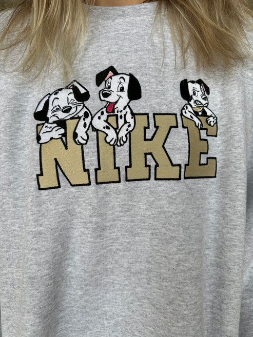 101 Dalmatians dog embroidered sweatshirt