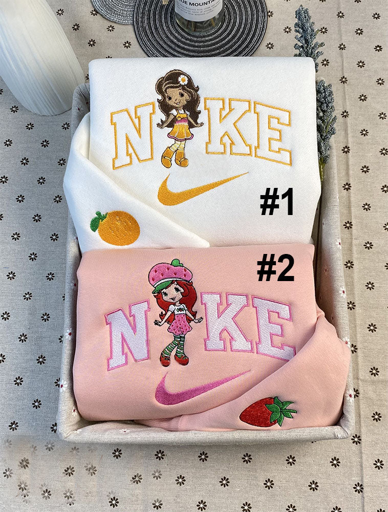 Nike strawberry sweatshirt deals