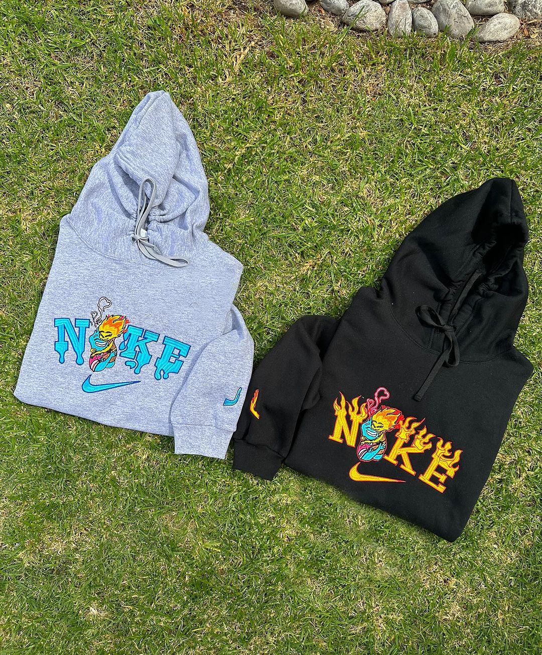 Ember And Wade Elemental Embroidered Sweatshirt