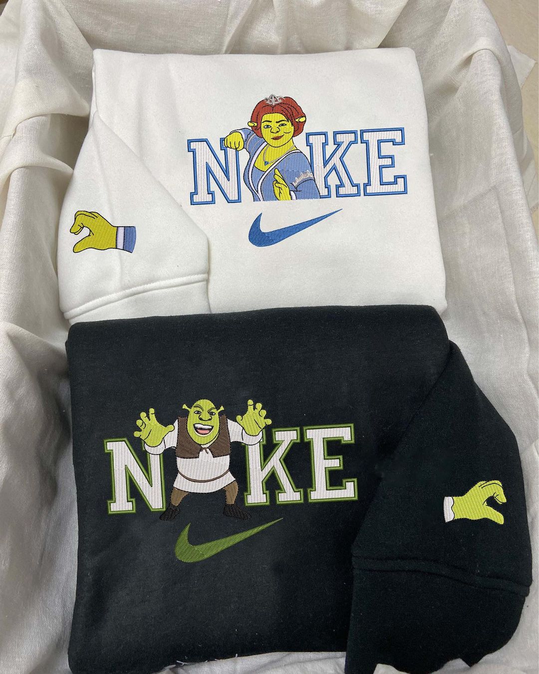 Shrek and Princess Fiona – Embroidered Shirt