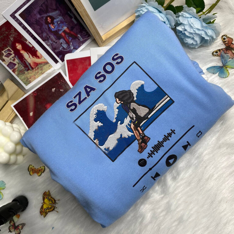 SZA SOS Embroidered Shirt