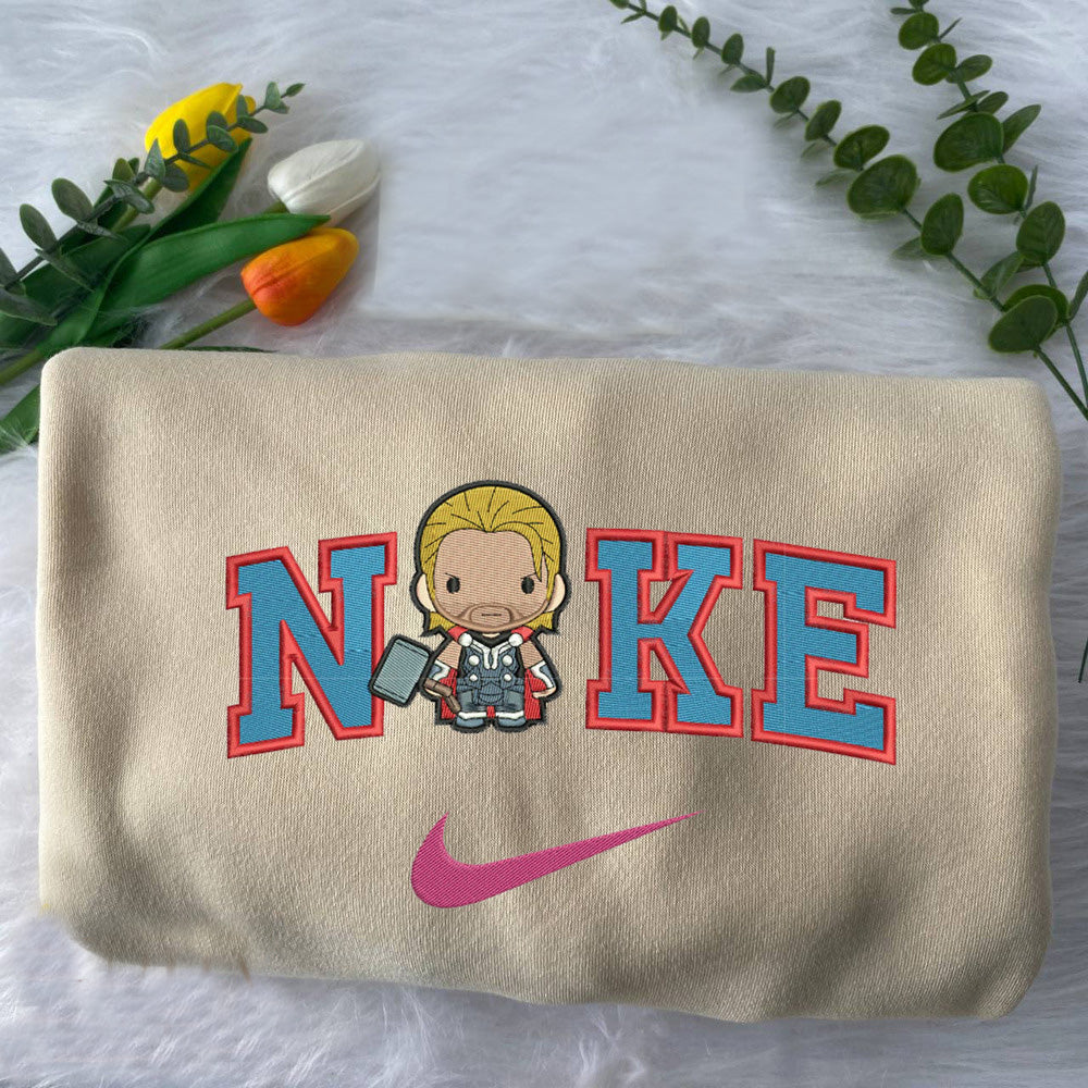 Thor Chibi Nike Embroidered Sweatshirt