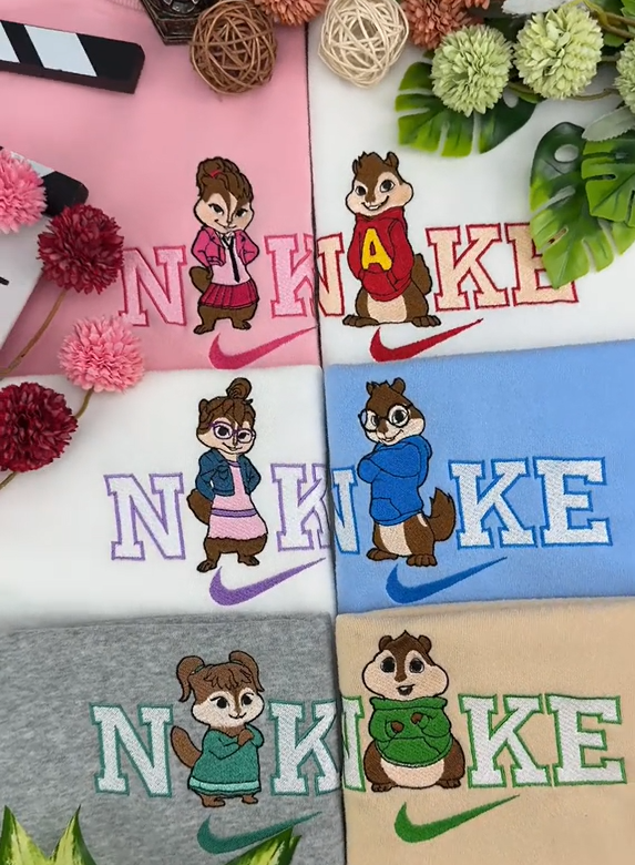 Alvin and the Chipmunks Embroidered Sweatshirt