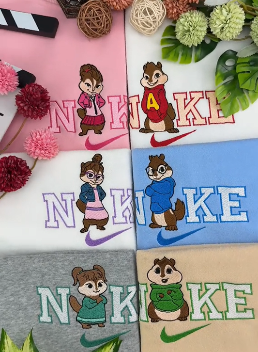 Alvin and the Chipmunks Embroidered Sweatshirt