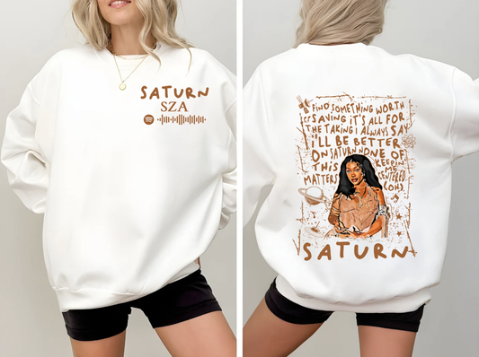 SZA Shirt, SZA Saturn shirt, Sza Lana Album Shirt, Singer SZA Saturn Sweatshirts Unisex Shirt, Sza Merch, Gift For Fans