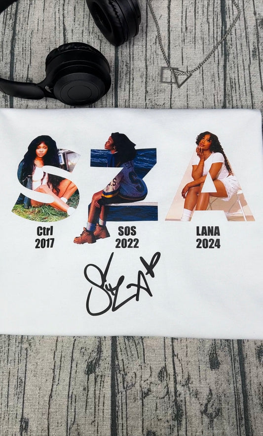 SZA Shirt- SZA Albums Sweatshirt- Ctrl, Sos, Lana, Saturn Shirt- SZA’s signature