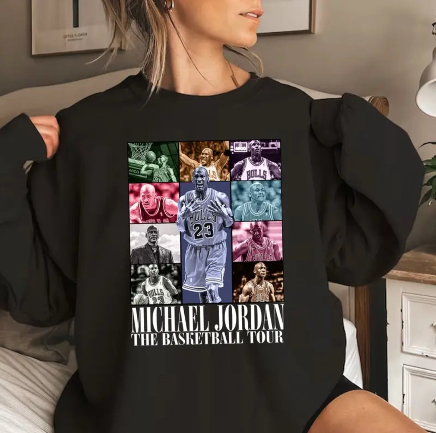 M Jordan Basketball Sweatshirt