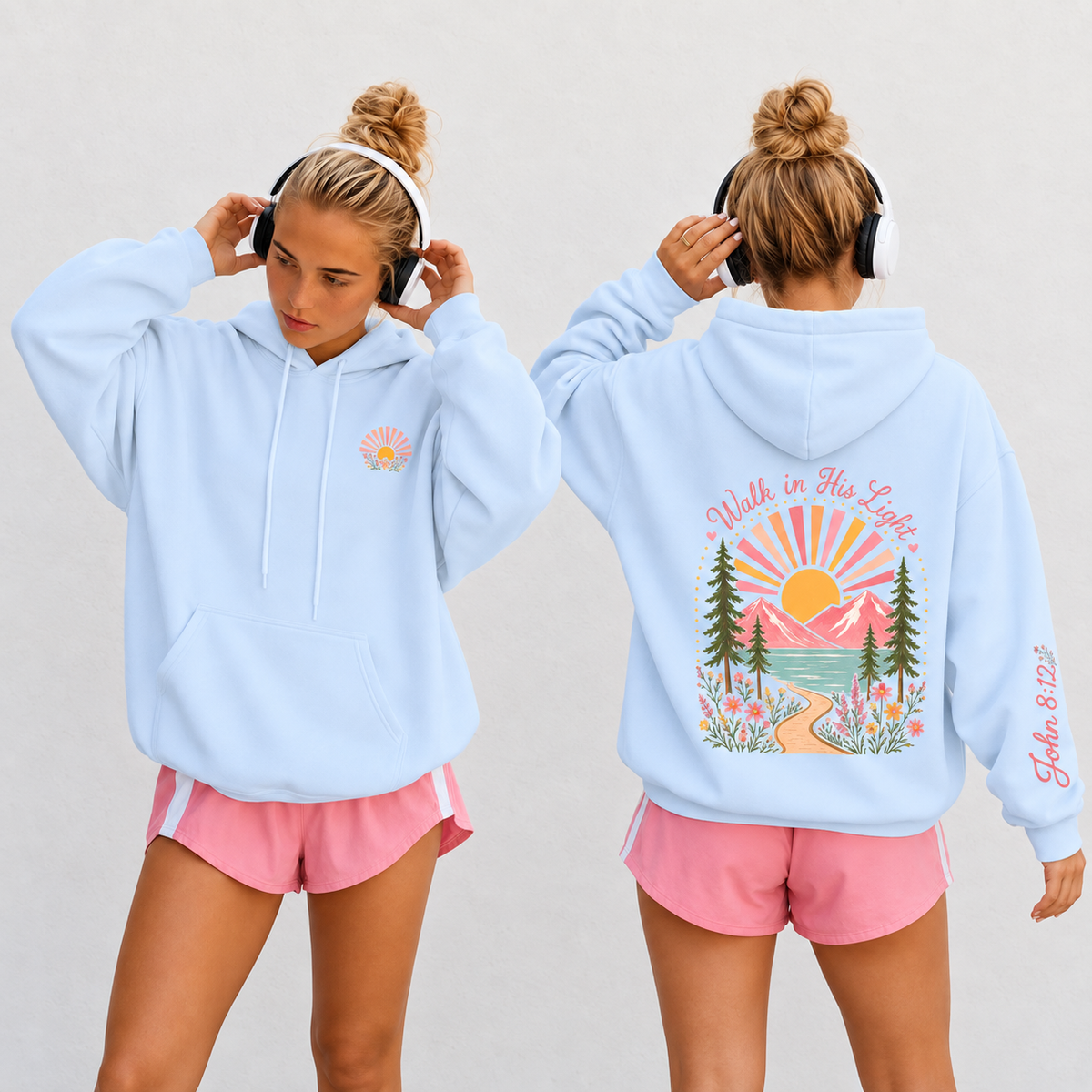 Walk in His Light Hoodie