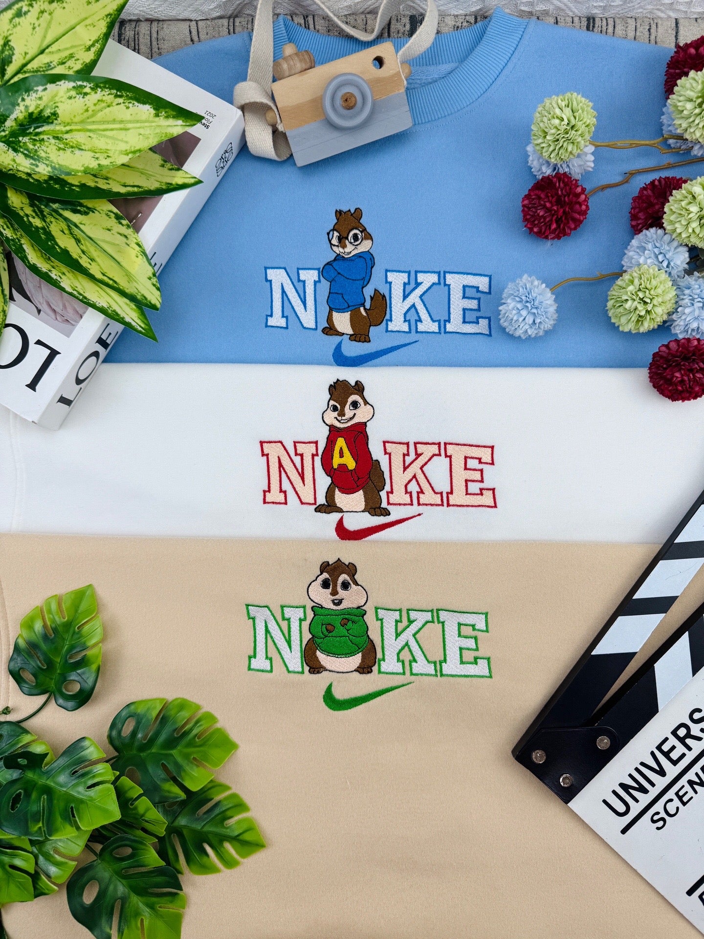 Alvin and the Chipmunks Embroidered Sweatshirt