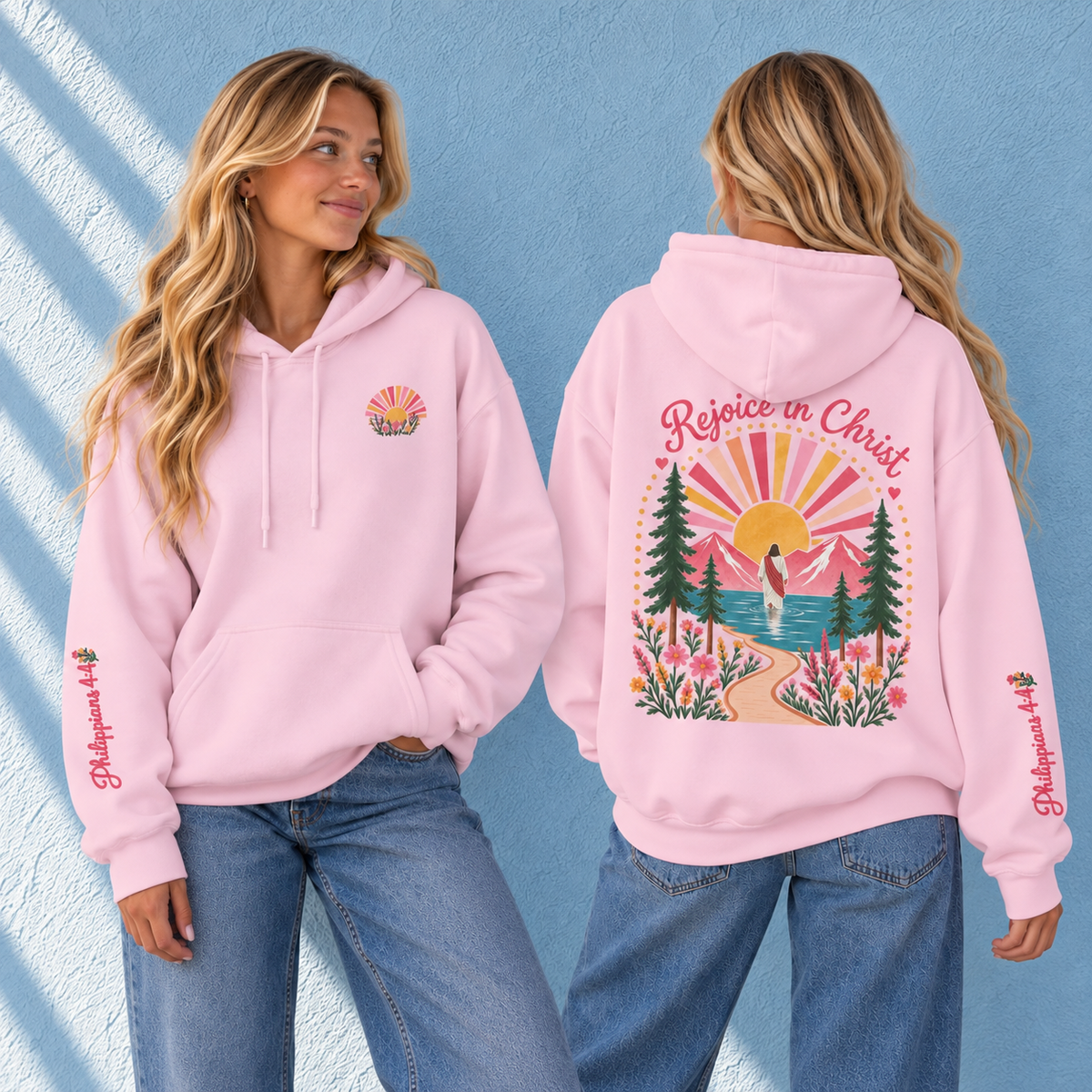 Rejoice in Christ Hoodie