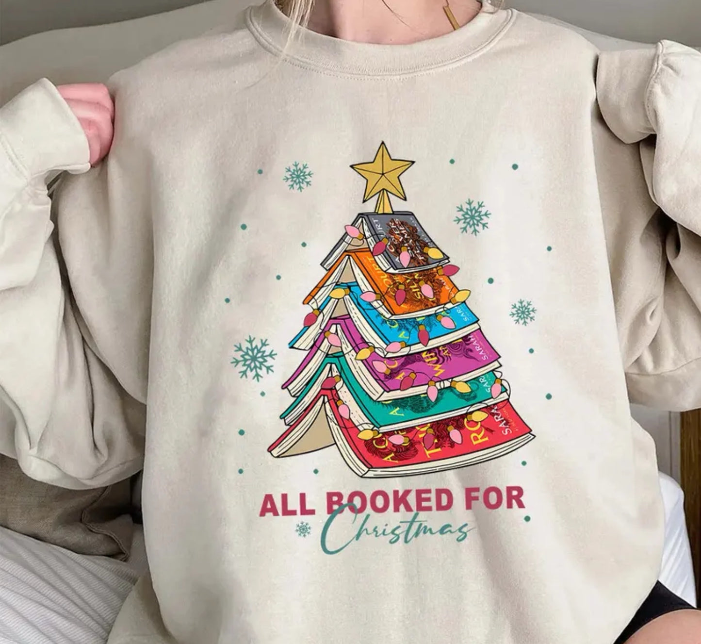 All Booker for Christmas Sweatshirt