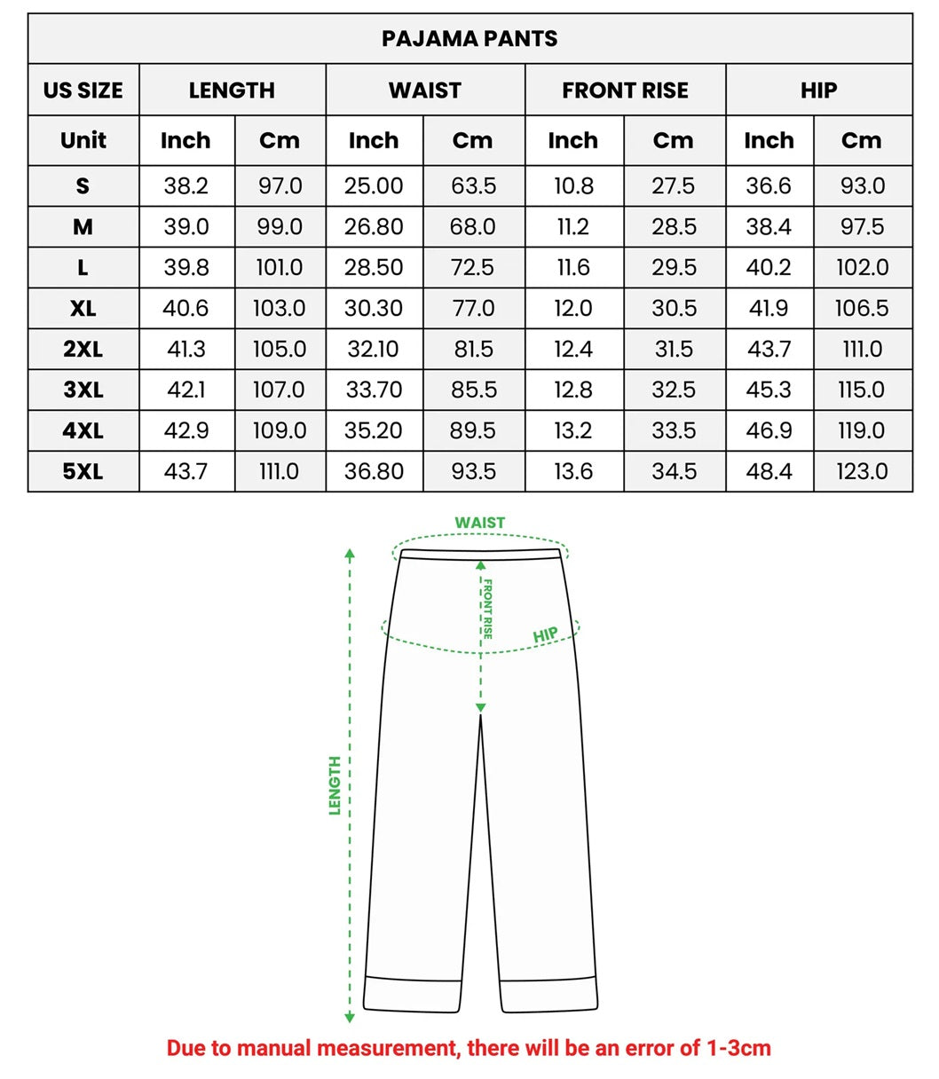 Women's Pickle Print Satin PajamaTs Set