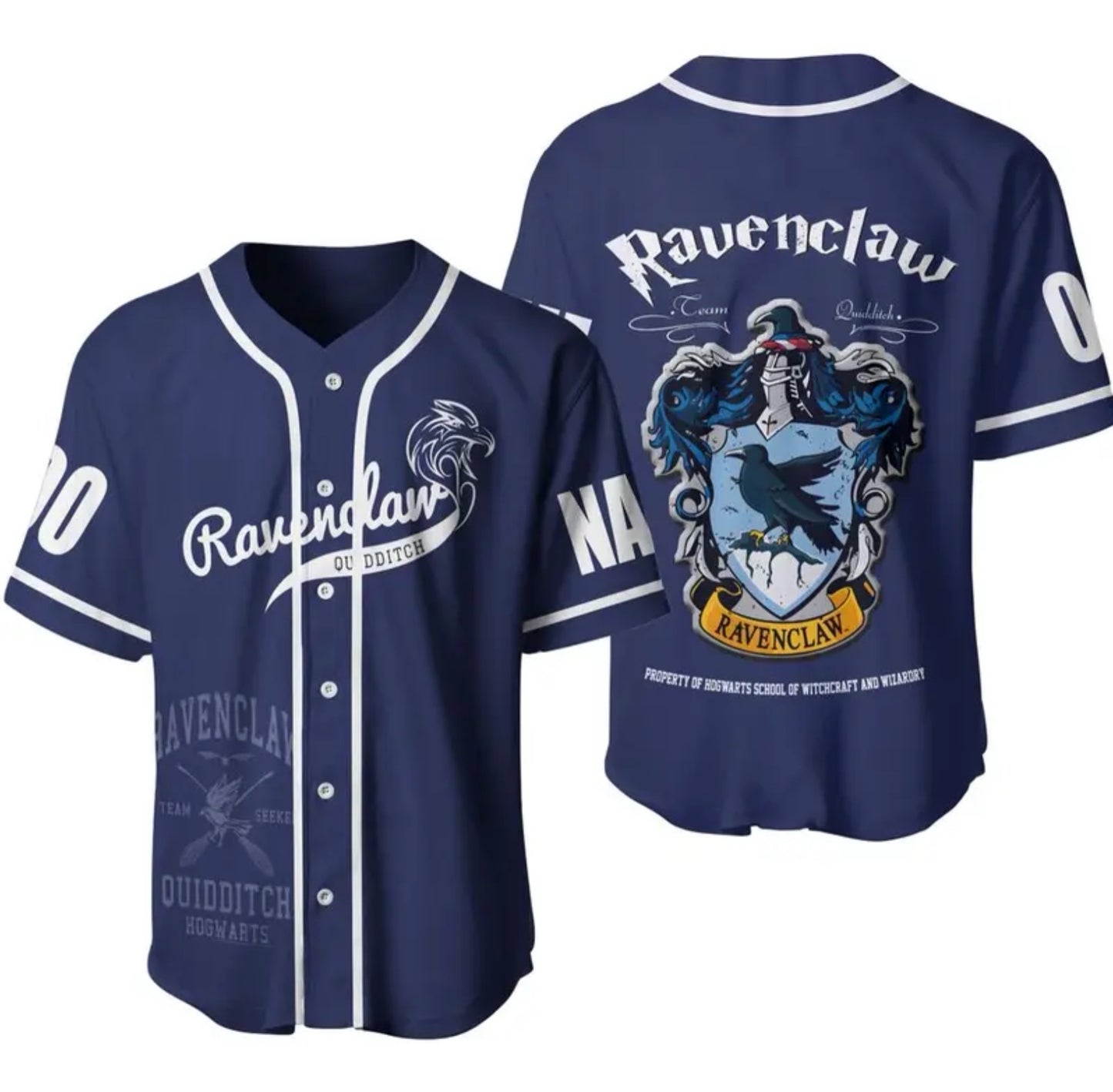 Hogwarts House Baseball Jersey