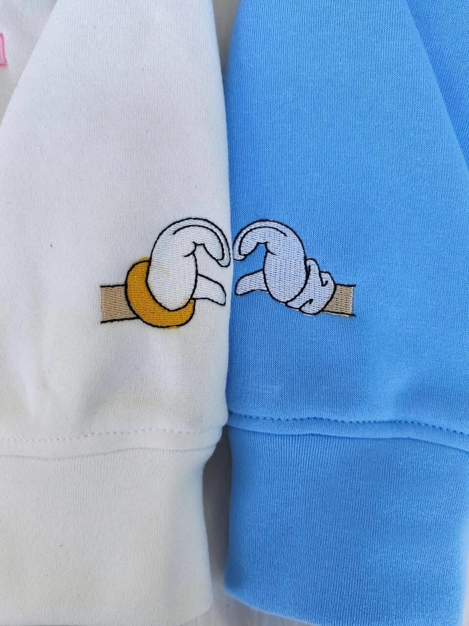 Sonic and Amy Embroidered Sweatshirt