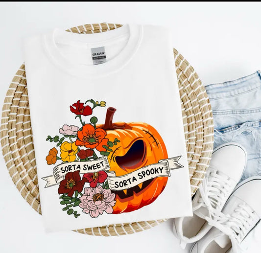 Sorta Sweet Sorta Spooky Halloween Shirt Sweatshirt Hoodie