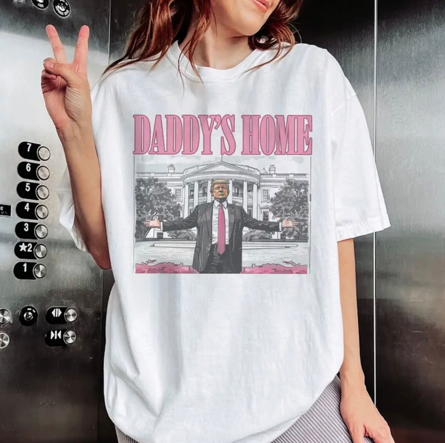 Daddys Home Shirt Trum Unisex