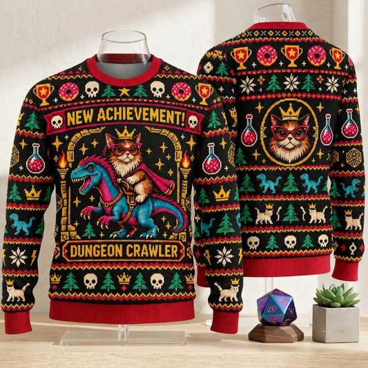 Dungeon Crawler Carl Ugly Sweater