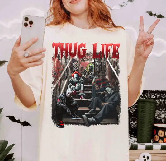 Thug Life Horror Shirt Sweatshirt Hoodie