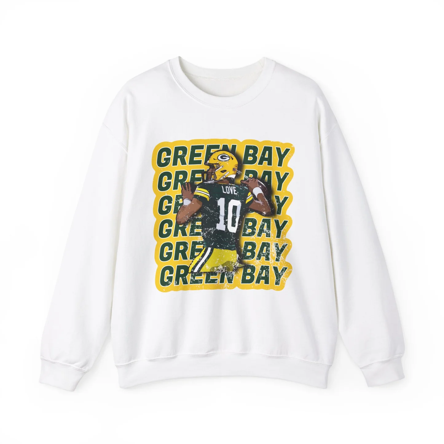 Green Bay Packers Jordan Love Sweatshirt