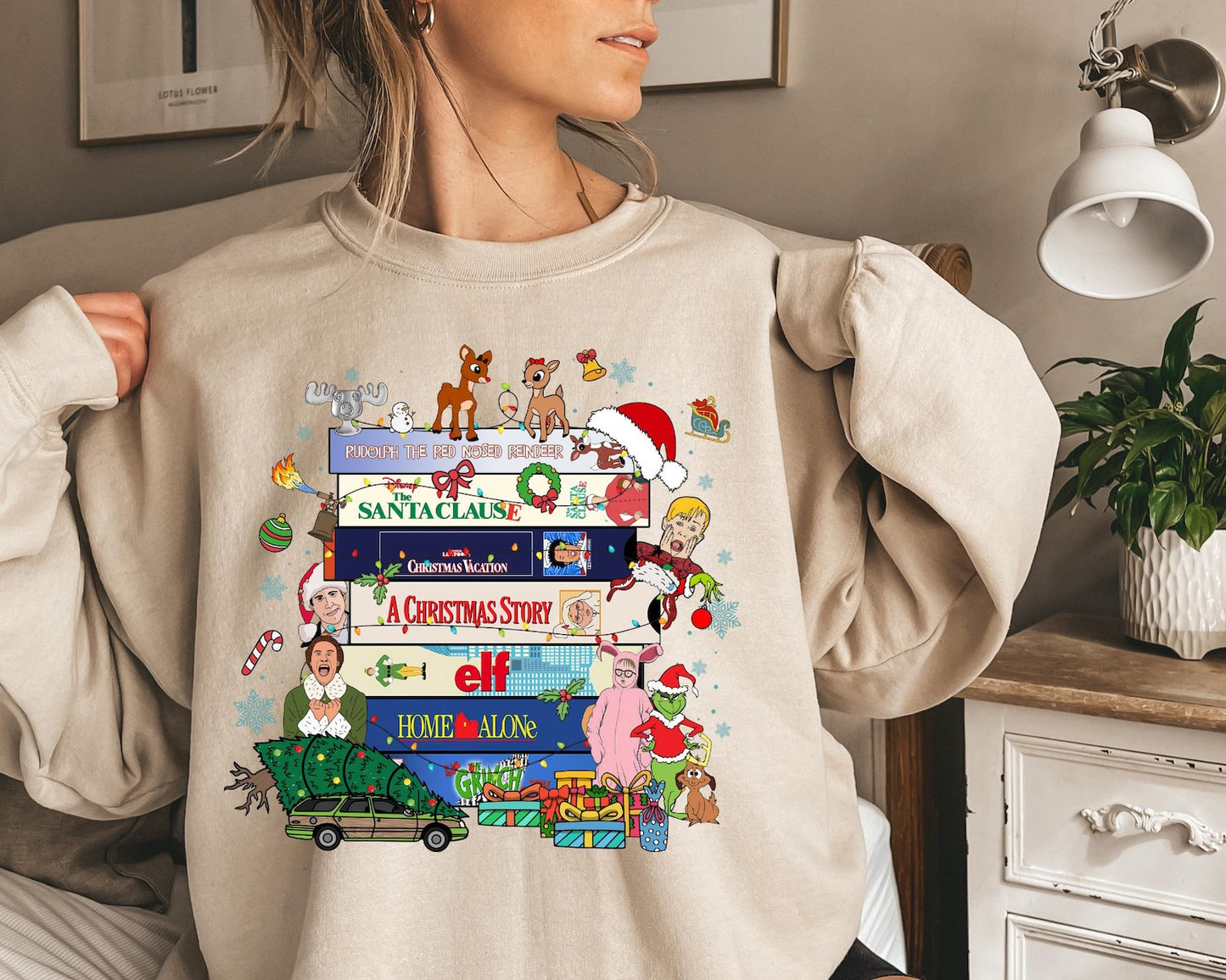 90s Christmas Sweatshirt