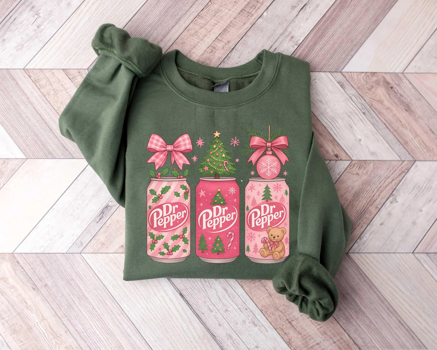 Christmas Dr Pepper Sweatshirt