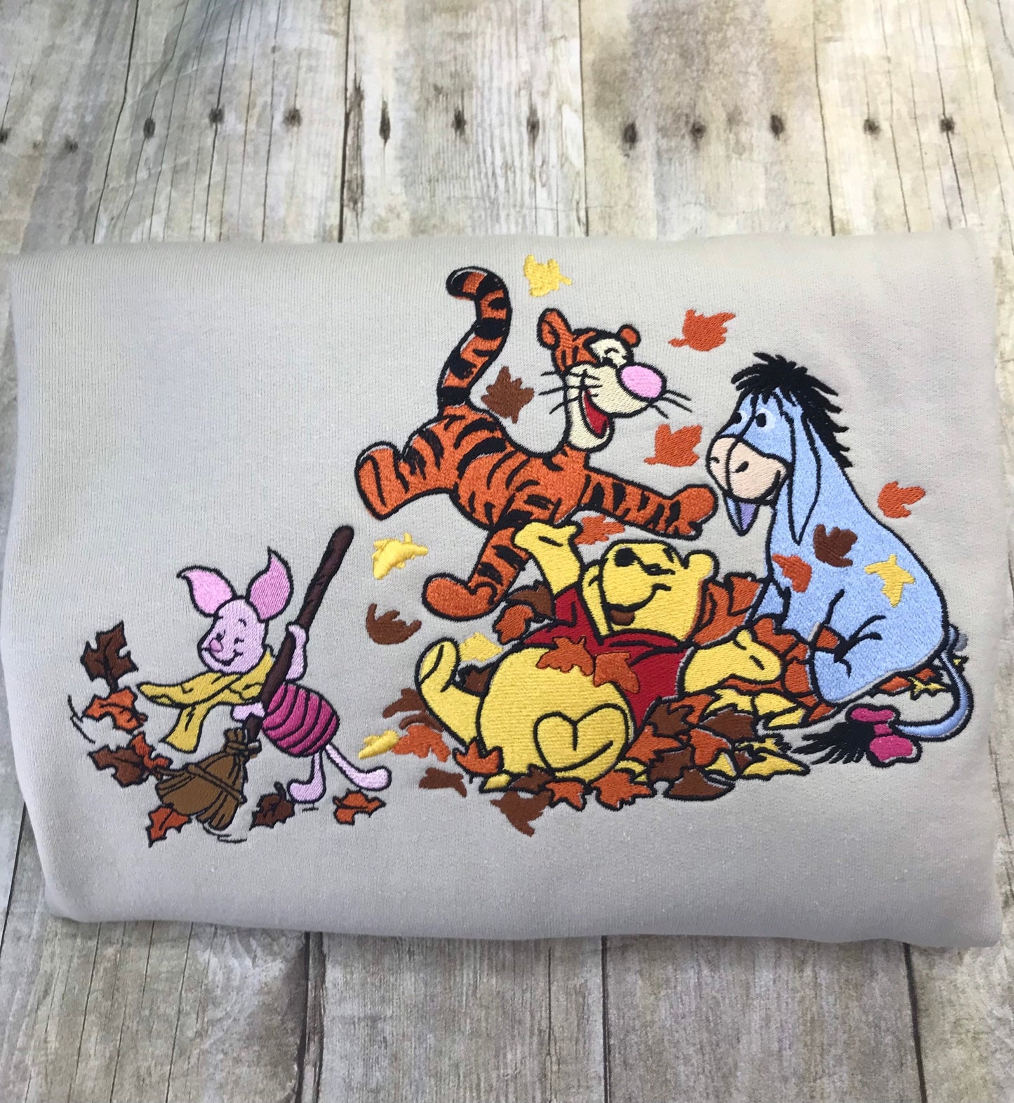 Winnie the Pooh & Friends Autumn Embroidered Sweatshirt