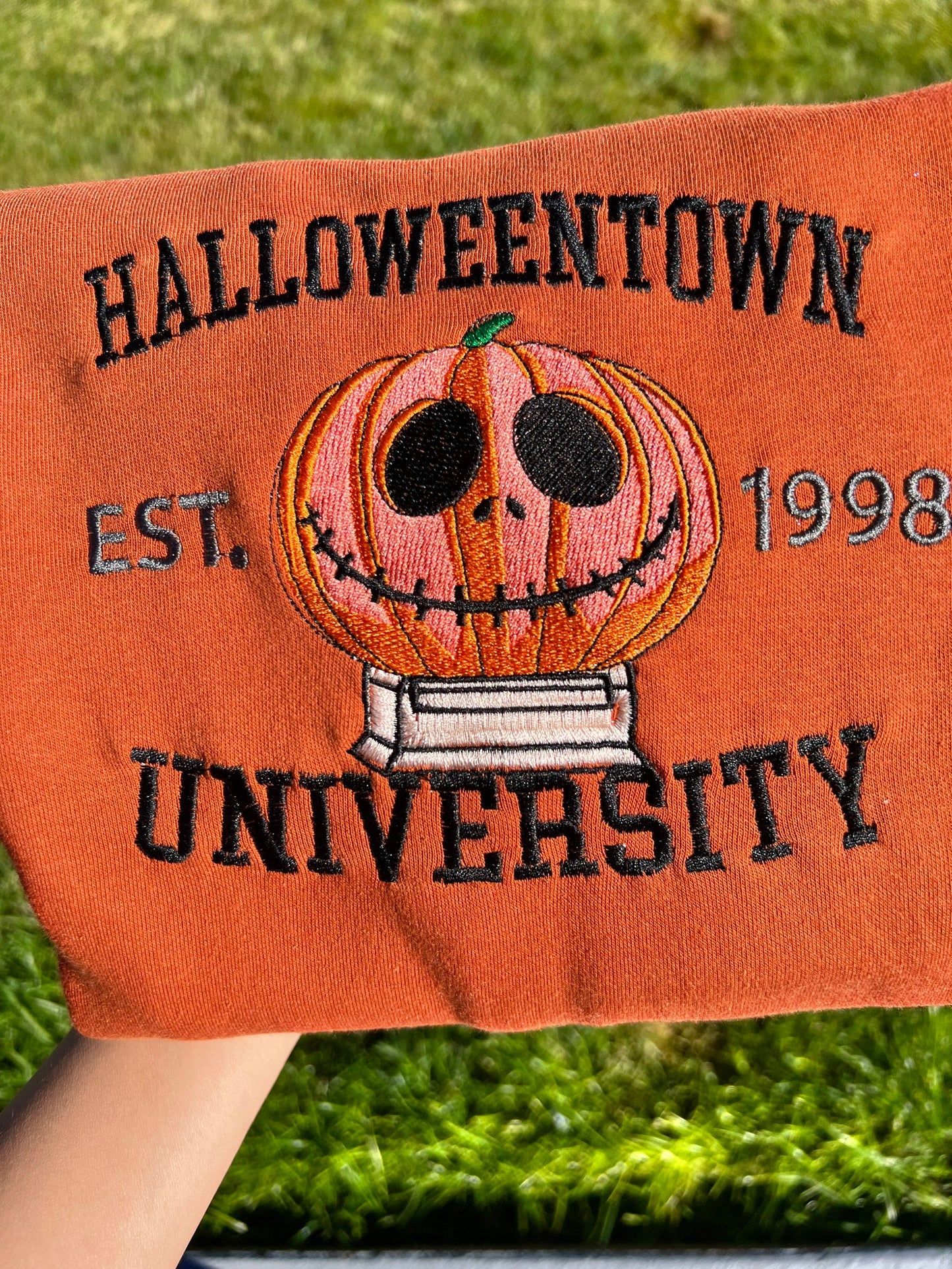 Halloweentown University Embroidered Sweatshirt