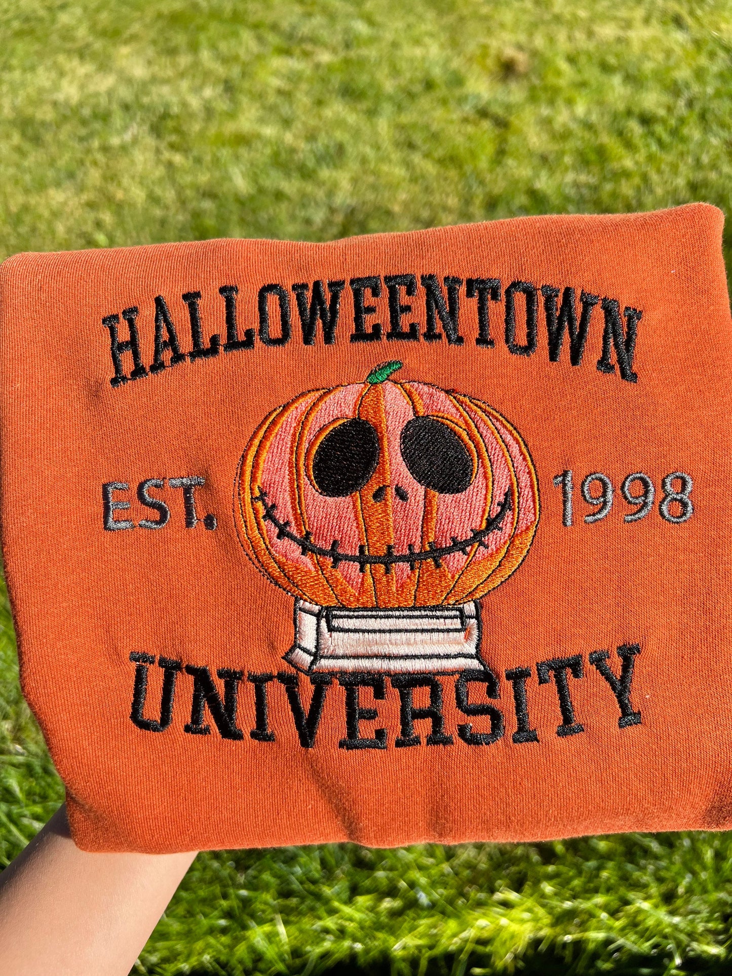 Halloweentown University Embroidered Sweatshirt