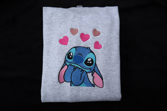 Lilo stitch Embroidered Sweatshirt