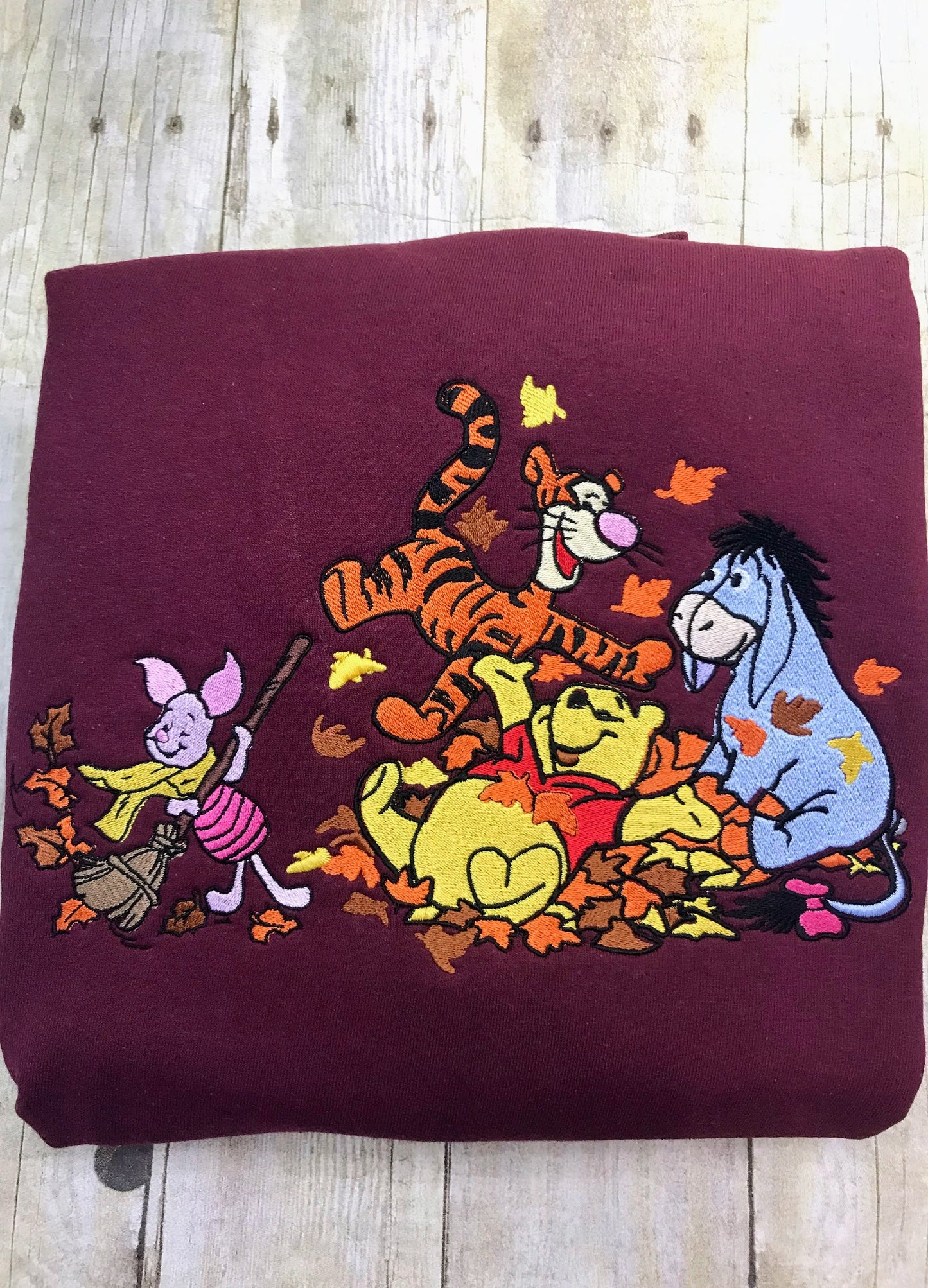 Winnie the Pooh & Friends Autumn Embroidered Sweatshirt