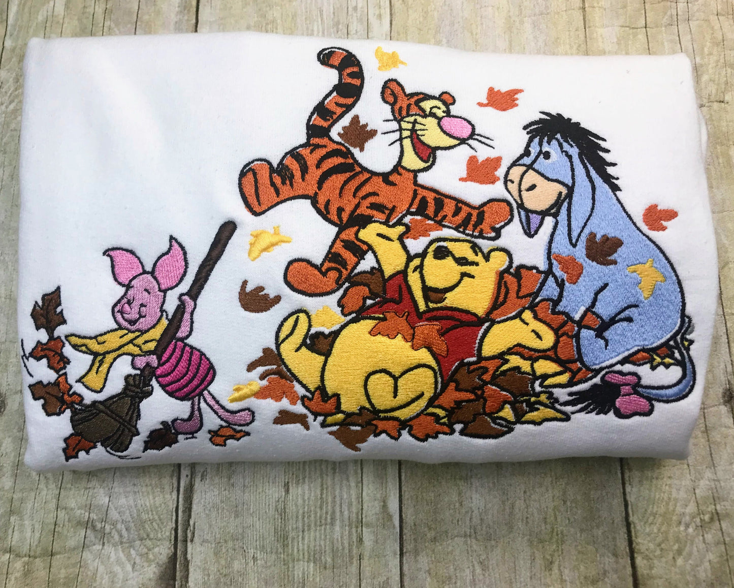 Winnie the Pooh & Friends Autumn Embroidered Sweatshirt