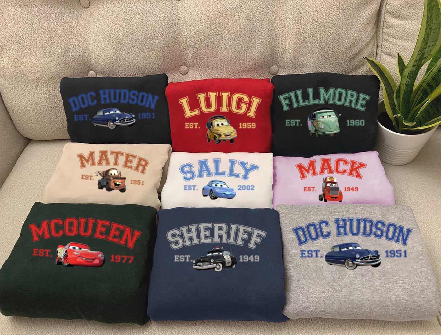 Mcqueen and Friends Car Shirt