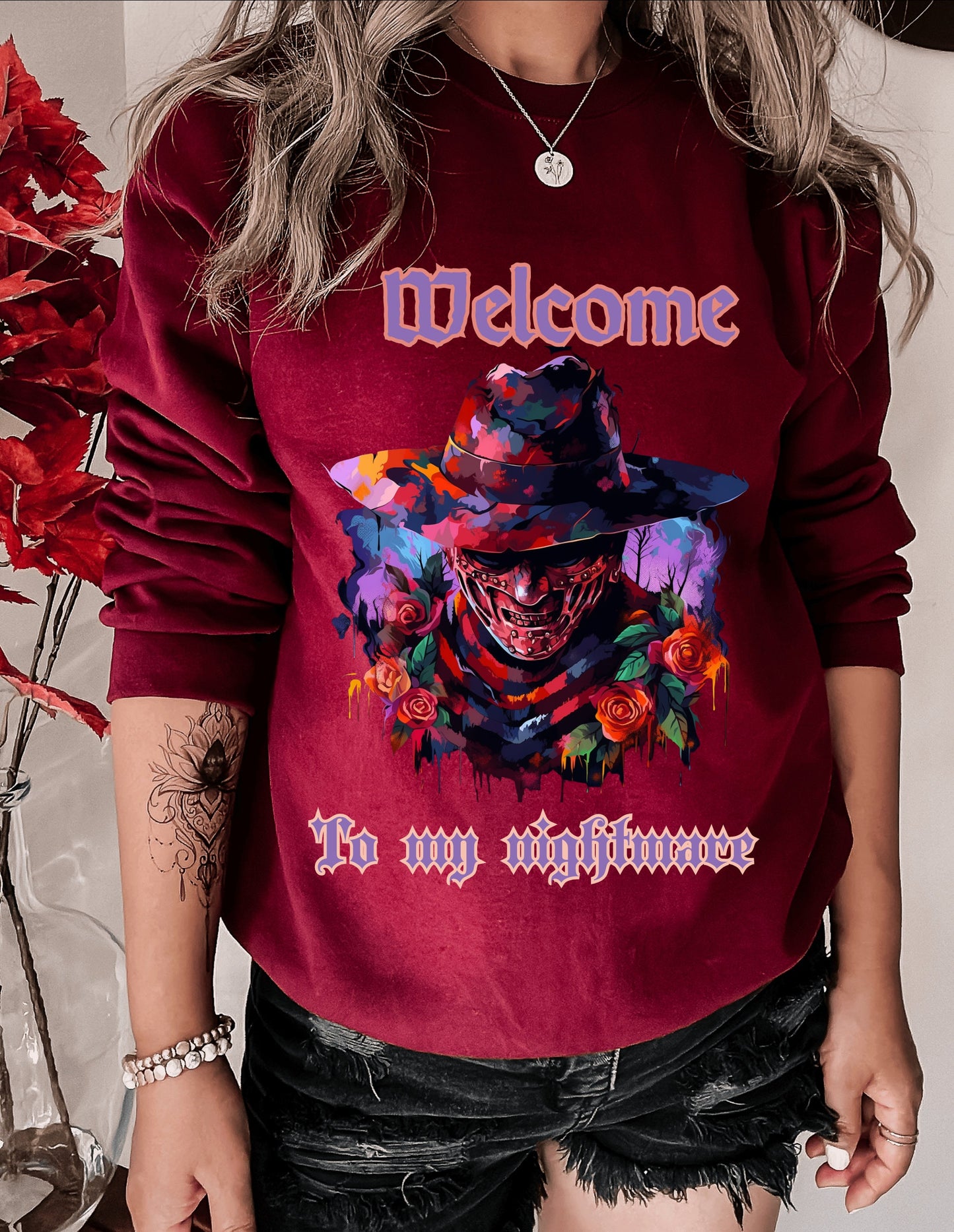 Welcome to My Nightmare Sweatshirt