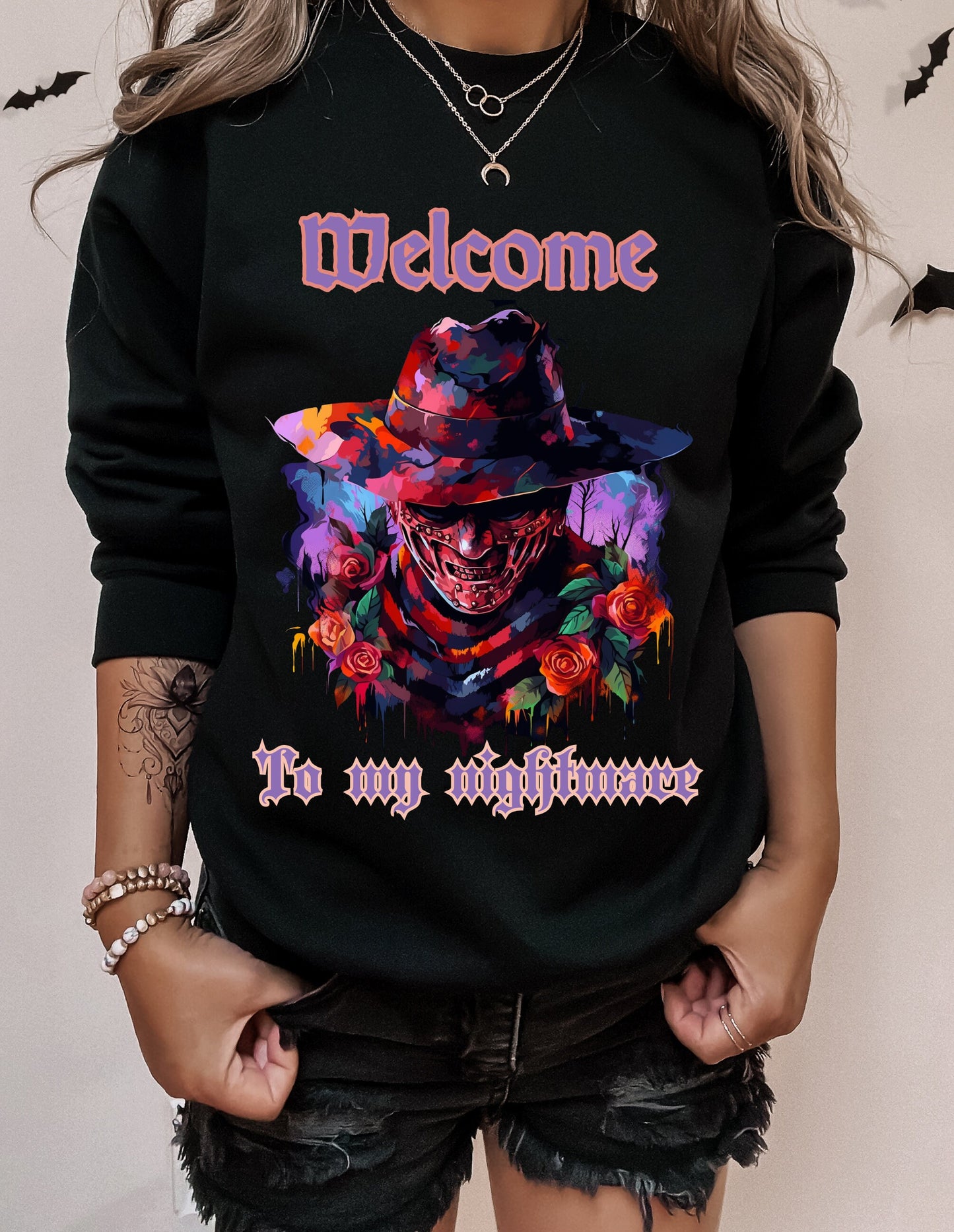 Welcome to My Nightmare Sweatshirt