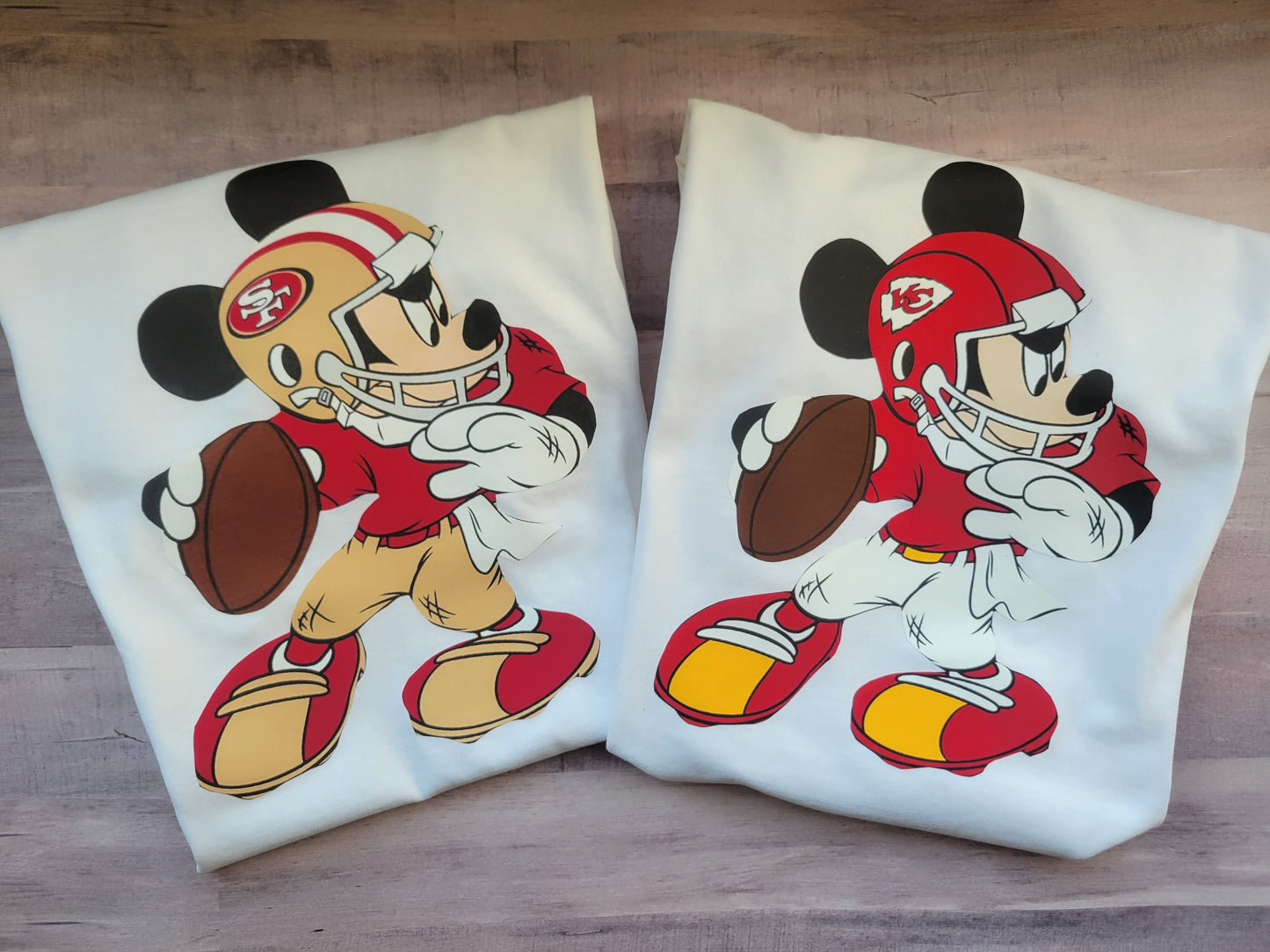 Mickey Mouse NFL sweatshirt