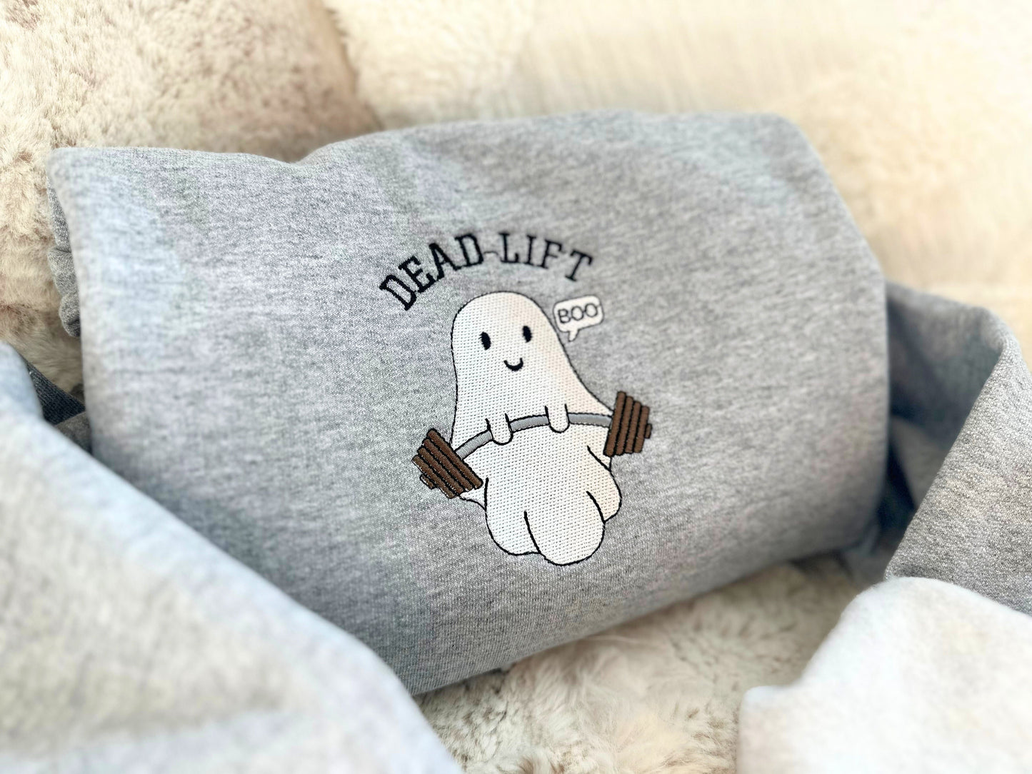 Deadlift Ghost Embroidered Sweatshirt