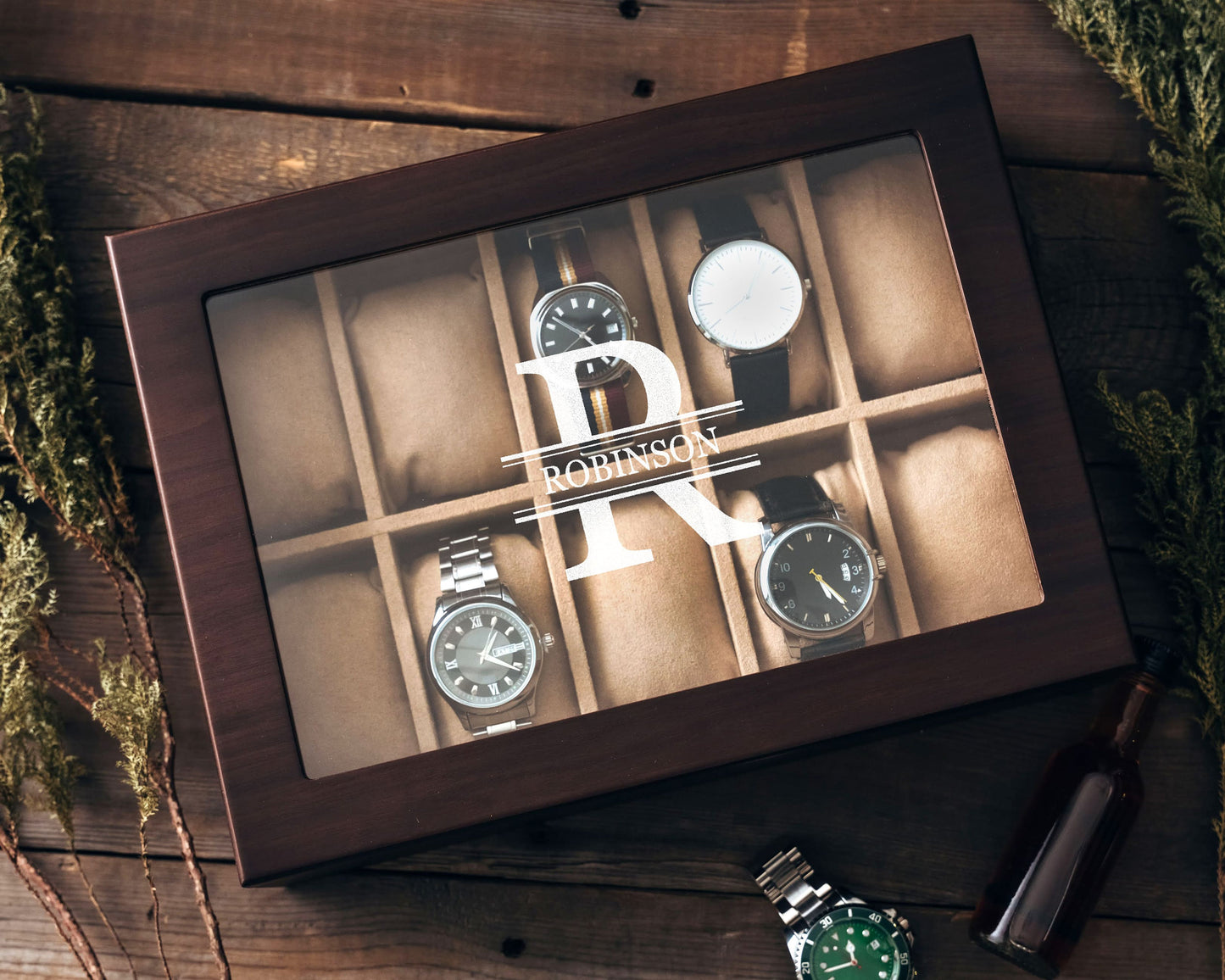 Custom Engraved Watch Box