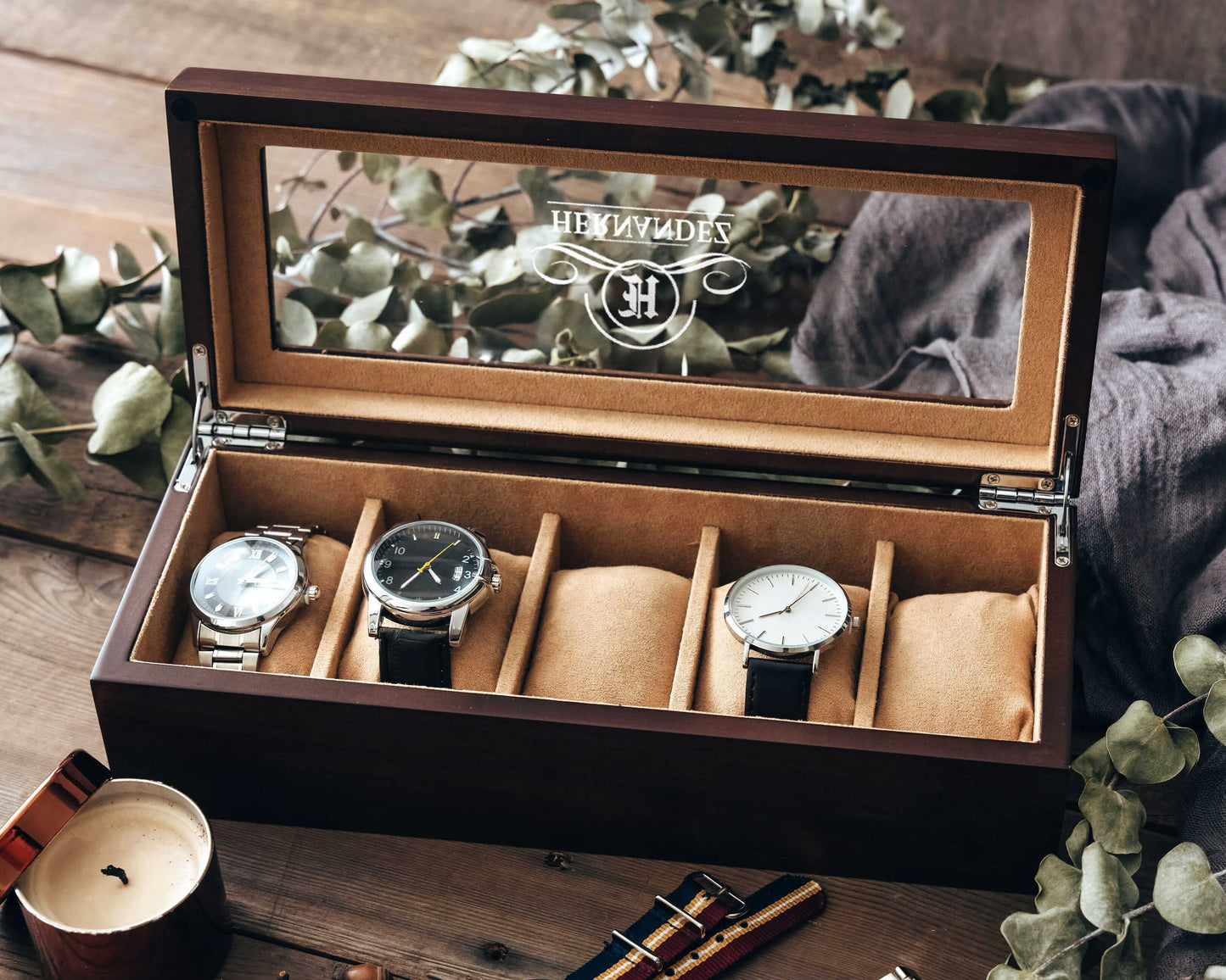 Custom Engraved Watch Box