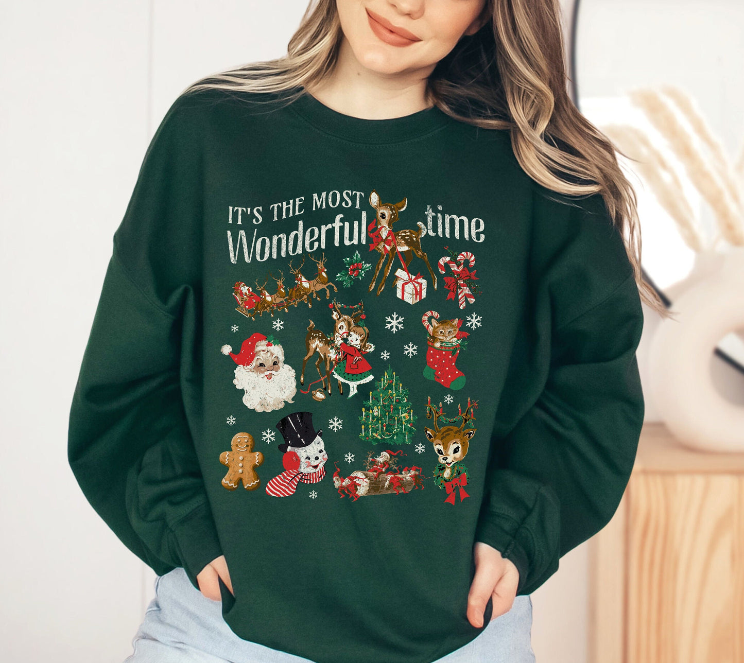 It's the most Wonderful Time Christmas Sweatshirt