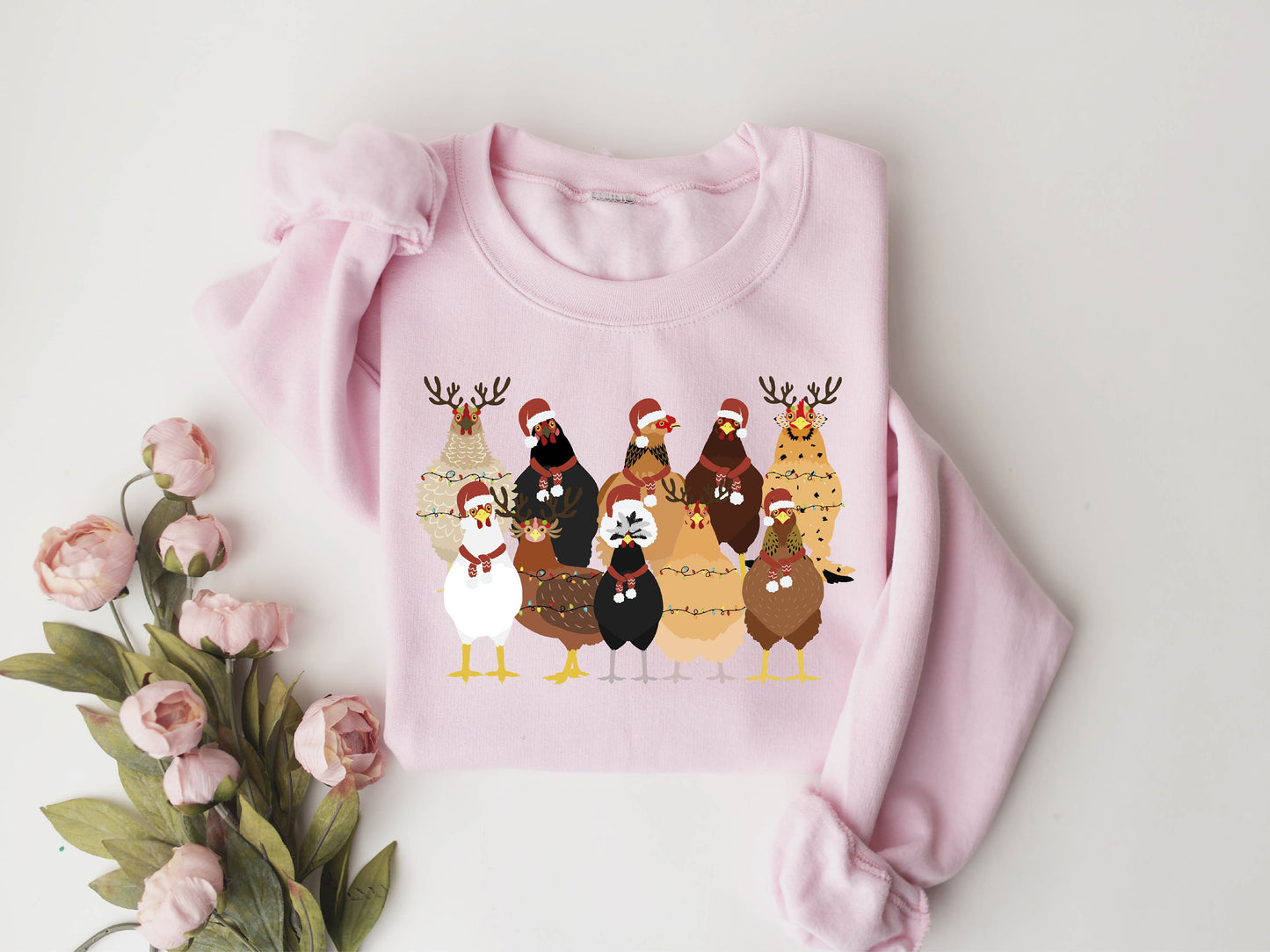 Christmas Chicken Sweatshirt