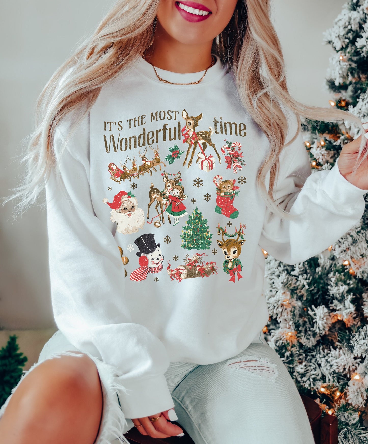 It's the most Wonderful Time Christmas Sweatshirt