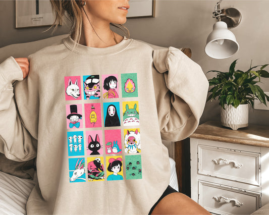 My Neighbour Totoro Spirited Away Soot Spirite Sweatshirt