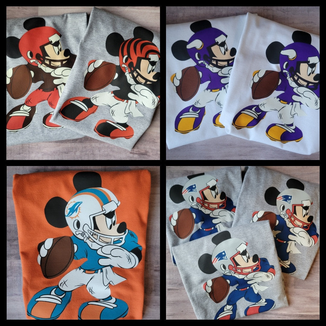 Mickey Mouse NFL sweatshirt