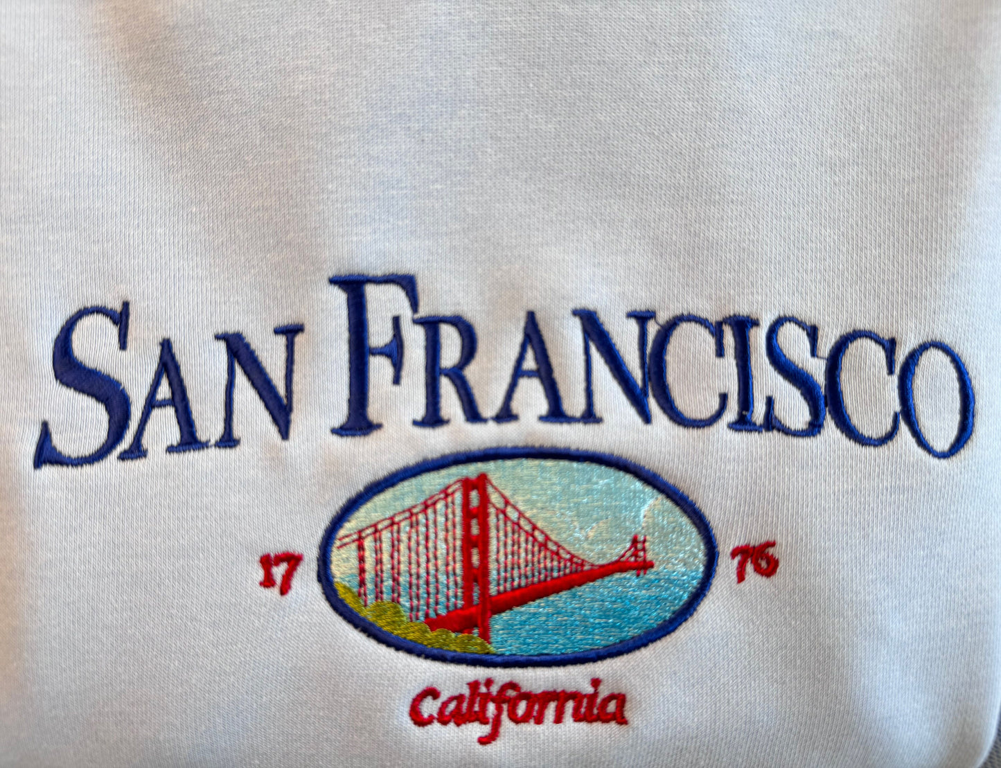 San Francisco Embroidered Sweatshirt