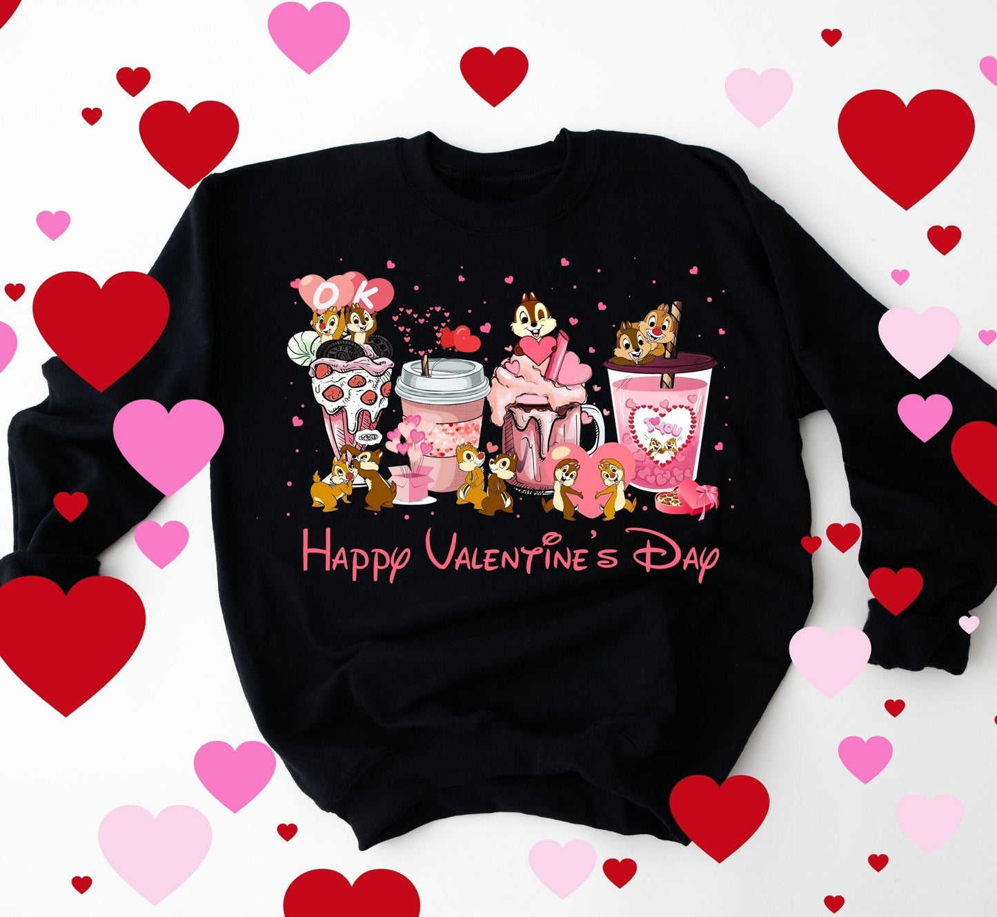 Cute Chippendales Valentine's Coffee Sweatshirt