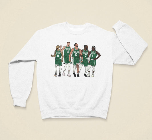 D White, Jrue, KP and The Jays Crewneck Sweatshirt